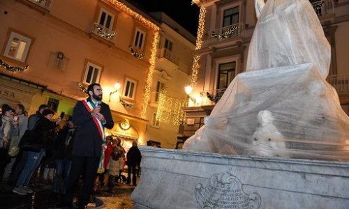 Amalfi, torna a splendere la fontana di Sant’Andrea