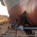 Scesa in mare la portaelicotteri “Trieste” (Foto e Video)