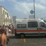 L’ambulanza torna nell’area portuale di Capri