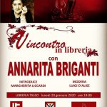Annarita Briganti con il libro “Alda Merini, l’eroina del caos”