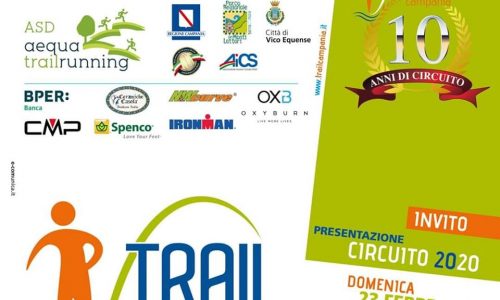 Trail Campania, presentazione della 10esima edizione il 23 febbraio