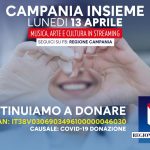 Musica, arte e cultura in streaming “Campania Insieme”