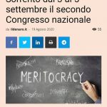 Sorrento, congresso Meritocrazia Italia: si discute di inclusione sociale