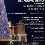 Sorrento, il Concerto del Nuovo Anno in diretta streaming