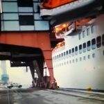 Savona, l’incidente della Costa Smeralda nel porto (Video)