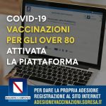 Campania, vaccinazione over 80: attiva piattaforma informatica