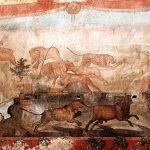 Scavi Pompei, risplende l’affresco del giardino della Casa dei Ceii (Video)