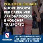 Campania, pubblicati provvedimenti alle famiglie ed ai cittadini fragili