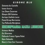 Folgore Massa, inserita nel Girone Blu della serie A3