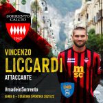 Vincenzo Liccardi continua con il Sorrento