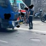 Feriti nell’impatto di un camion contro scooter