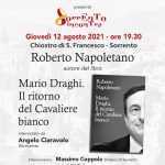 Sorrento, libro “Mario Draghi. Il ritorno del Cavaliere bianco” di Roberto Napoletano