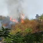 Incendio ai piedi del Vesuvio, evacuate abitazioni (Video)