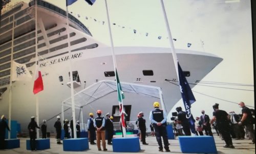 Msc Crociere, celebrato varo della futura ammiraglia Msc Seascape (Video)