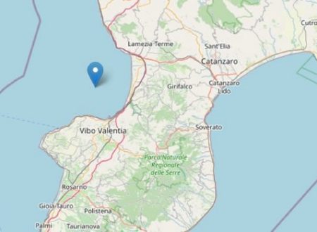 Trema la Calabria, forte scossa in mare