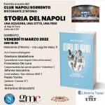 Club Napoli Sorrento, presentazione del libro «Storia del Napoli, una squadra, una città, una fede»