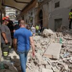 Torre del Greco, crollo palazzina: estratti vivi 4 dispersi