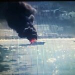 Capri, incendio su un motoscafo: intervento della Guardia Costiera (Video)