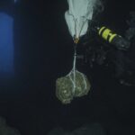 Capri, recuperati reperti del ninfeo imperiale nel mare della Grotta Azzurra
